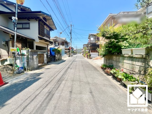 八幡市川口東扇　A号棟の前面道路含む現地写真|5月19日　現地写真更新