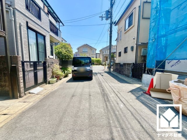 八幡市川口東扇　A号棟の前面道路含む現地写真|5月19日　現地写真更新