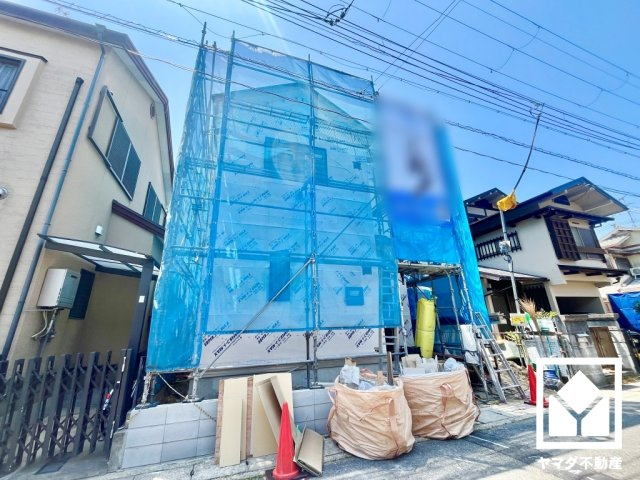 八幡市川口東扇　A号棟の外観|5月19日　現地写真更新