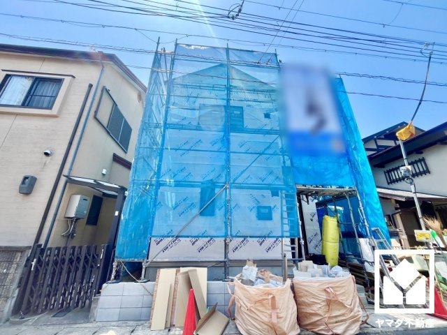 八幡市川口東扇　A号棟の外観|5月19日　現地写真更新