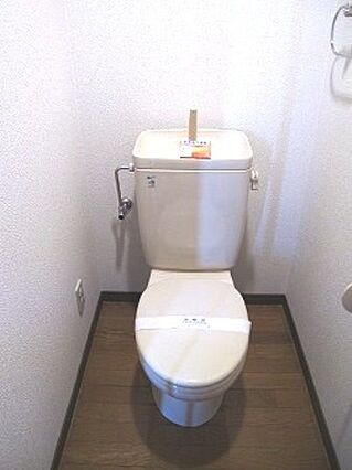 ベルセゾンⅡ【キャッシュバック対象物件】のトイレ|トイレもきれいです
