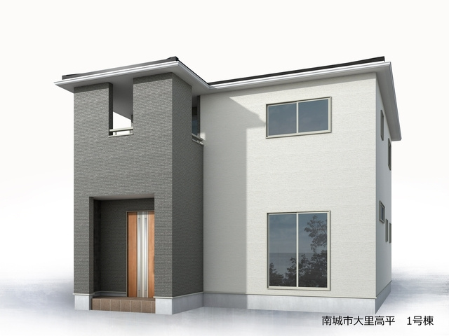 リーブルガーデン南城市大里高平の外観パース