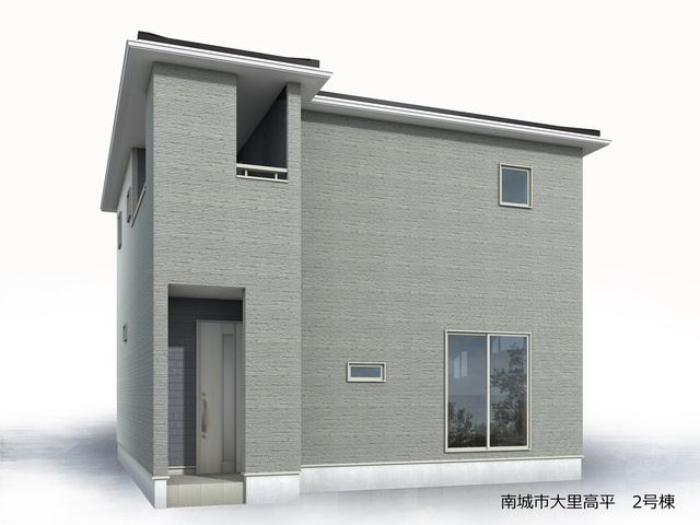 リーブルガーデン南城市大里高平の外観パース