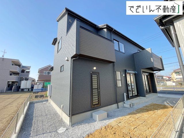 【外観】 | blooming garden久喜市青毛3丁目　新築住宅 | ≪1号棟≫
現地(2026年3月撮影)