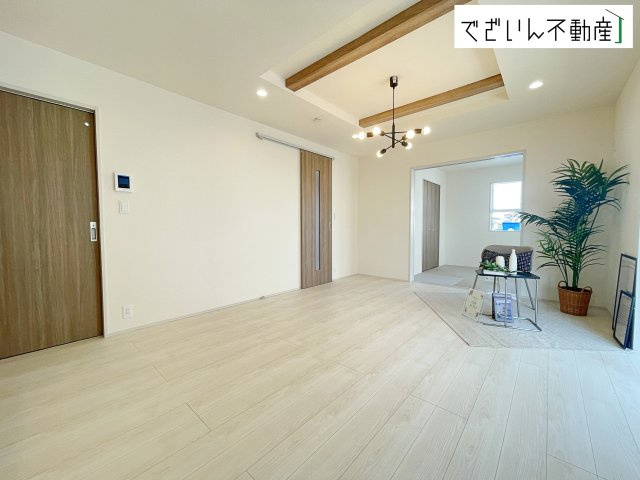 【居間・リビング】 | blooming garden久喜市青毛3丁目　新築住宅 | ≪1号棟≫
現地(2026年4月撮影)