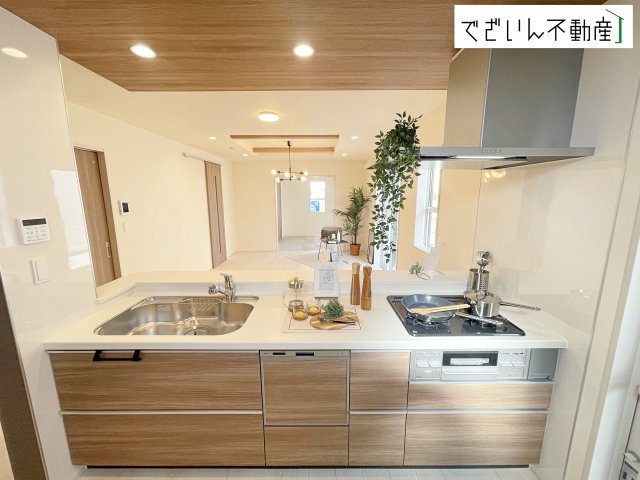 【キッチン】 | blooming garden久喜市青毛3丁目　新築住宅 | ≪1号棟≫
現地(2026年4月撮影)