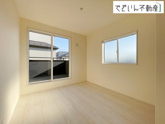 【洋室】 | blooming garden久喜市青毛3丁目　新築住宅 | ≪1号棟≫
現地(2026年3月撮影)