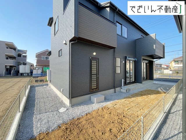 【外観】 | blooming garden久喜市青毛3丁目　新築住宅 | ≪1号棟≫
現地(2026年3月撮影)