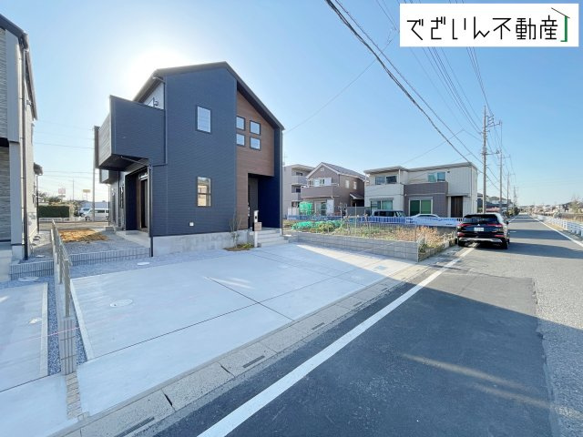 【前面道路含む現地写真】 | blooming garden久喜市青毛3丁目　新築住宅 | ≪1号棟≫
現地(2026年3月撮影)