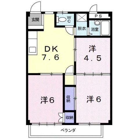 【間取り】 | シティハイツ天の森
