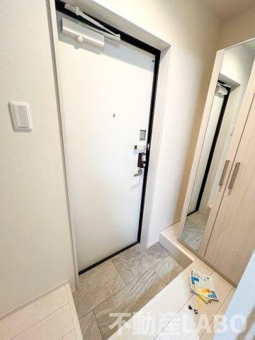 ハーモニーテラス今林の玄関