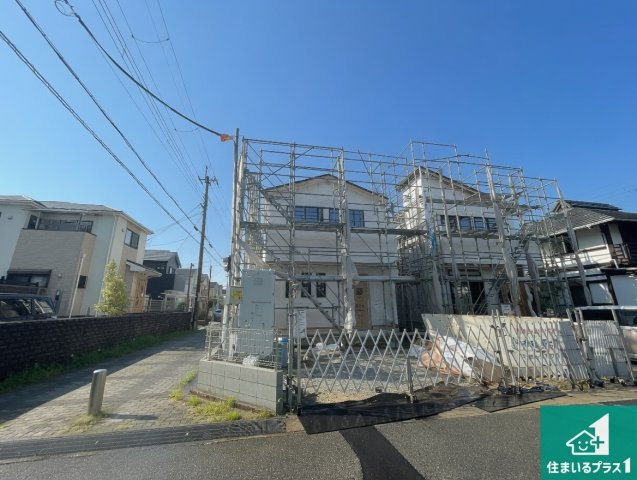 神戸市北区鹿の子台北町　新築一戸建ての外観|現在建築中！落ち着いた街並みで新生活を始めることが出来そう！周辺の物件も併せてご紹介させて頂きます！