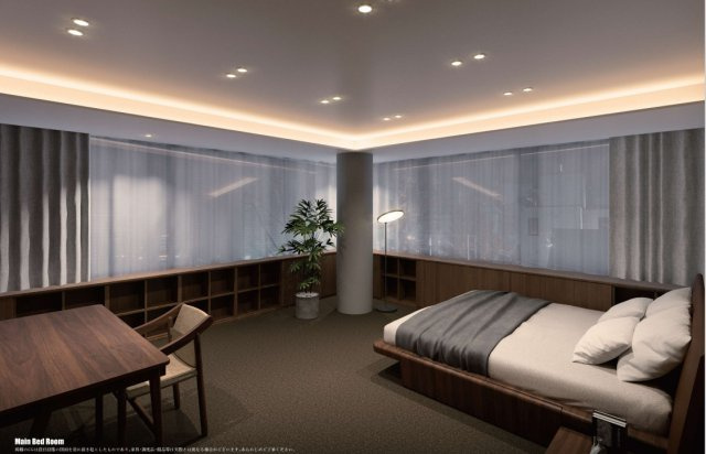 SYLA NISHI-AZABUⅣの洋室|※イメージ図