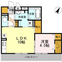 【間取り】 | 使いやすい1LDKの間取りです！