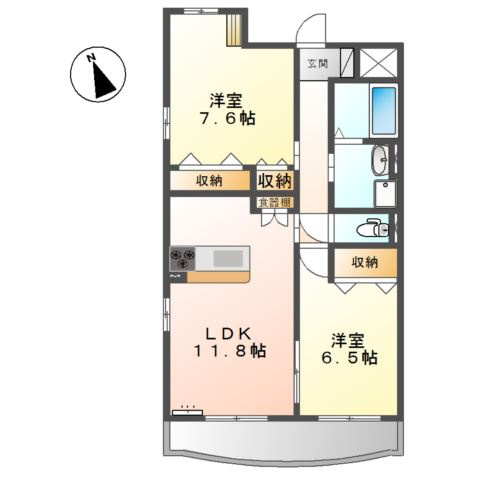 AGUNの間取り