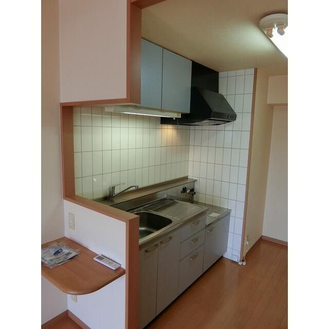 熊本市中央区本荘２丁目の賃貸マンションのキッチン