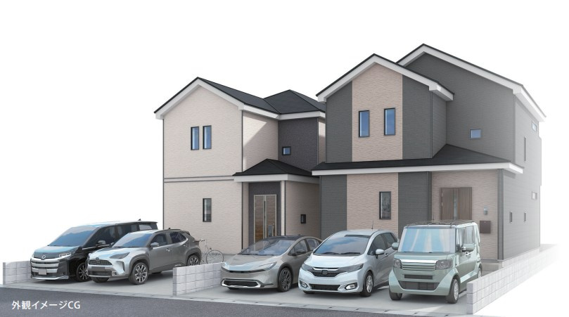 藤枝市音羽町　全２棟／の外観|【全３棟】