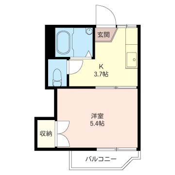 リーベンハイムＢの間取り