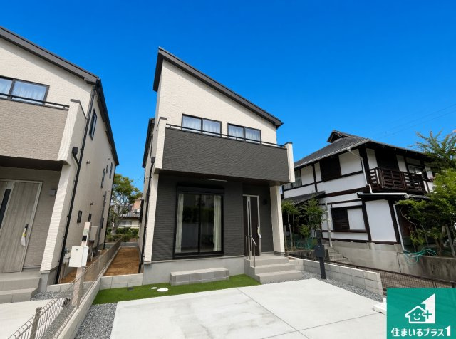 神戸市北区鹿の子台北町　新築一戸建ての外観|安心の10年保証！外観を美しく保ち、雨水で汚れを落とします！気になることがありましたら、お気軽にお問い合わせください！