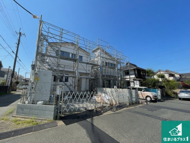 神戸市北区鹿の子台北町　新築一戸建ての外観|現在建築中！落ち着いた街並みで新生活を始めることが出来そう！周辺の物件も併せてご紹介させて頂きます！