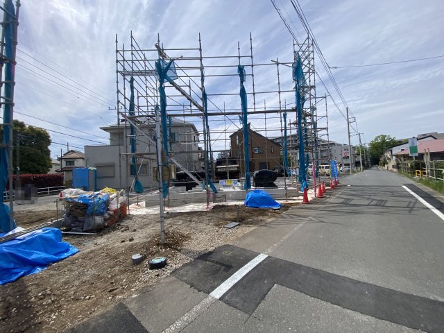 清瀬市竹丘8期の前面道路含む現地写真