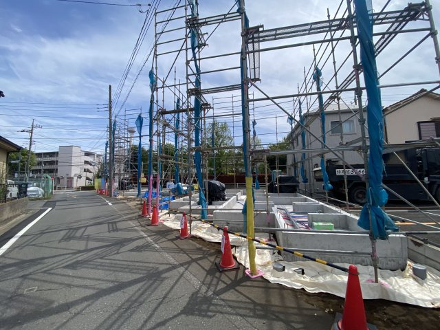 清瀬市竹丘8期の前面道路含む現地写真