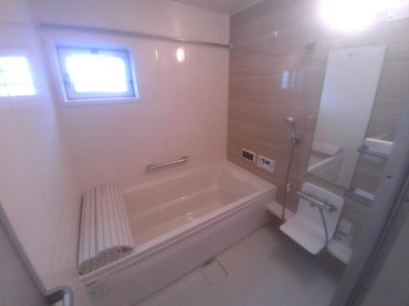 高津橋D-roomの浴室