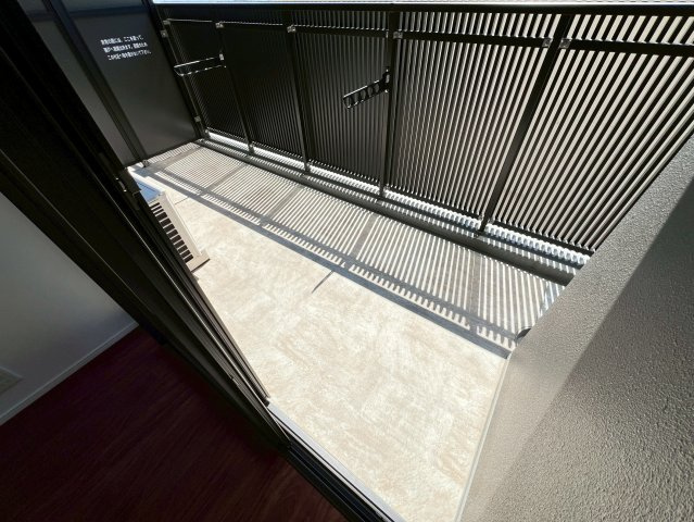RJR堺筋本町タワーのバルコニー