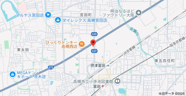 エクセレント大畑の地図
