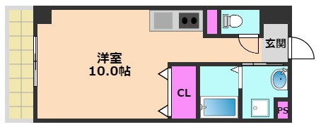 エクセレント大畑の間取り