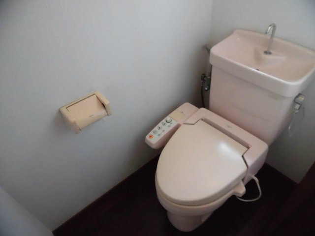 ハイツグレイスB棟のトイレ