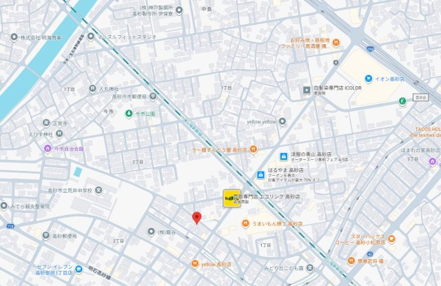 高砂市末広町　土地の地図