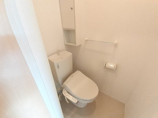 【トイレ】 | メゾン　アルモニー | 清潔感のあるトイレです