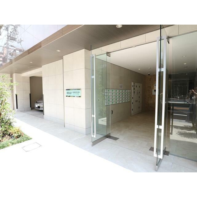 ルフレグランデ押上のエントランス