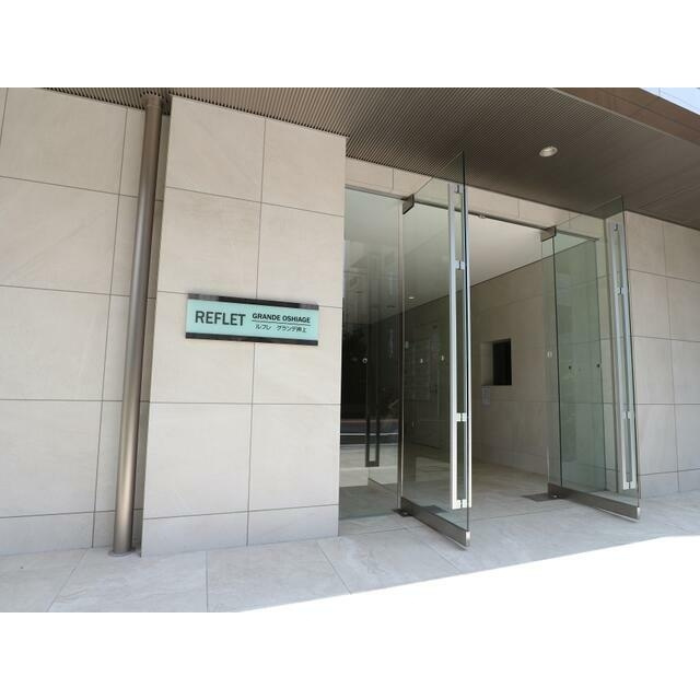 ルフレグランデ押上のエントランス