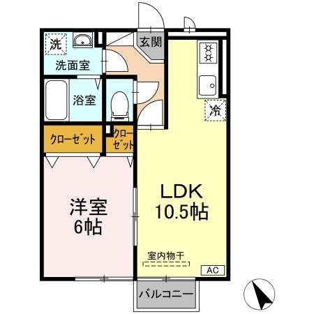 【間取り】 | セゾンフィールド