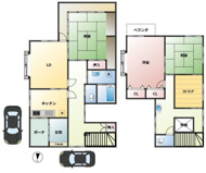 牡丹山3　中古戸建の画像