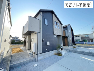 【外観】 | blooming garden久喜市青毛3丁目　新築住宅 | ≪2号棟≫
現地(2026年3月撮影)