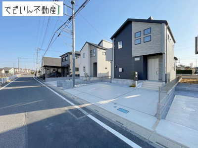 【前面道路含む現地写真】 | blooming garden久喜市青毛3丁目　新築住宅 | ≪2号棟≫
現地(2026年3月撮影)