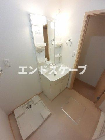 ラ・ティーダヒルズＢの洗面所|高崎、前橋のお部屋探しはエンドスケープまで！お客様の理想お聞かせ下さい♪