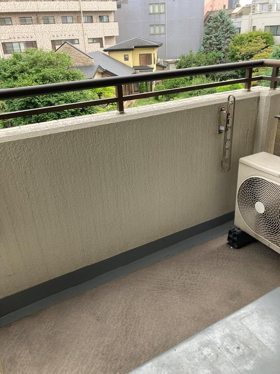 野村ステイツ市が尾のバルコニー