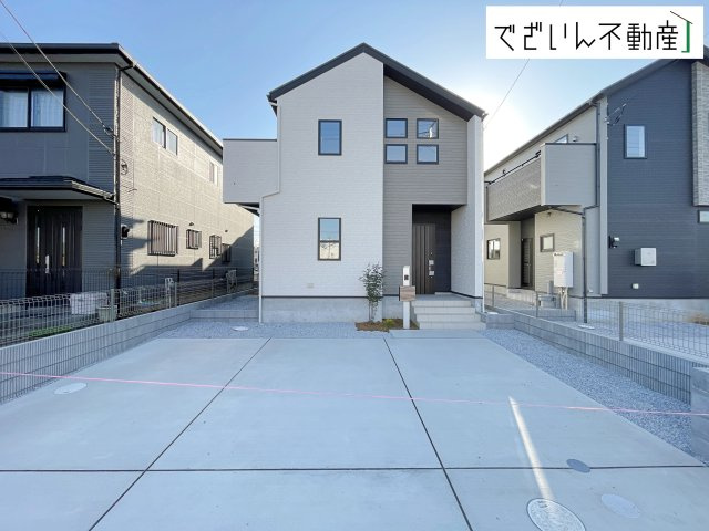 【外観】 | blooming garden久喜市青毛3丁目　新築住宅 | ≪3号棟≫
現地(2026年3月撮影)