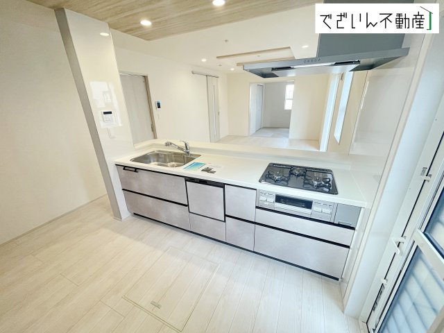 【キッチン】 | blooming garden久喜市青毛3丁目　新築住宅 | ≪3号棟≫
現地(2026年4月撮影)