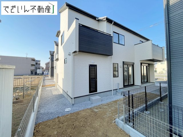 【外観】 | blooming garden久喜市青毛3丁目　新築住宅 | ≪3号棟≫
現地(2026年3月撮影)