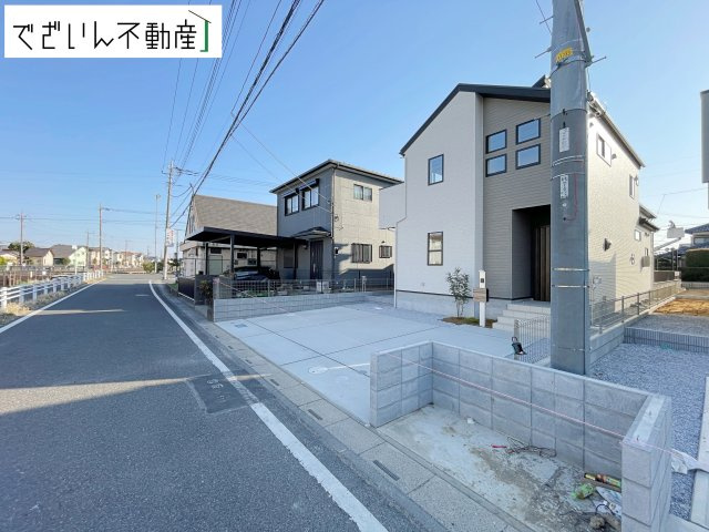 【前面道路含む現地写真】 | blooming garden久喜市青毛3丁目　新築住宅 | ≪3号棟≫
現地(2026年3月撮影)