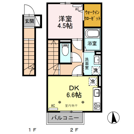 スペラーレの間取り