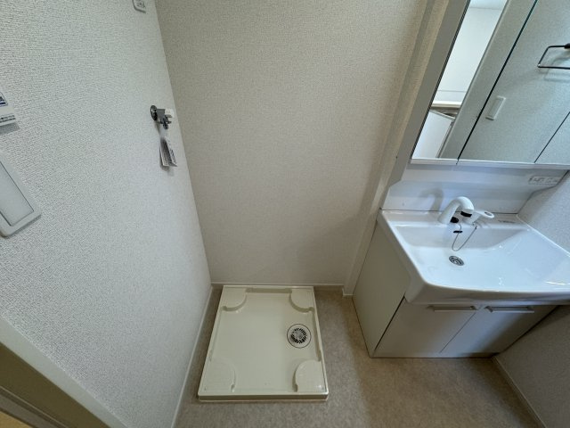 クレールＣの設備|室内洗濯機置場