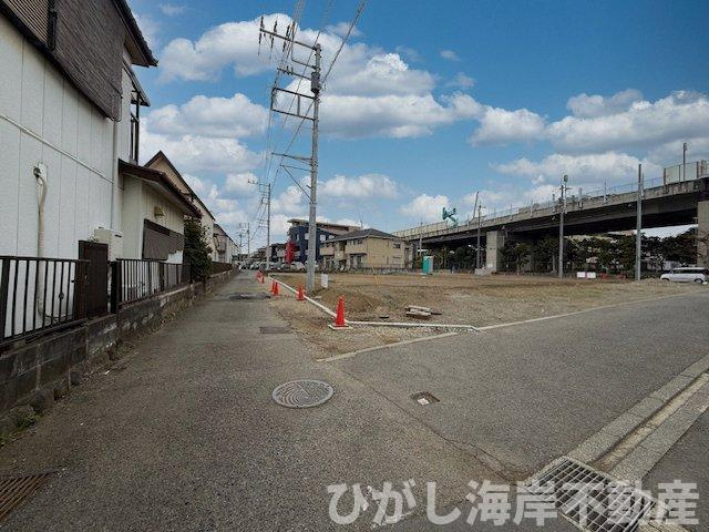 　の前面道路含む現地写真|現地外観