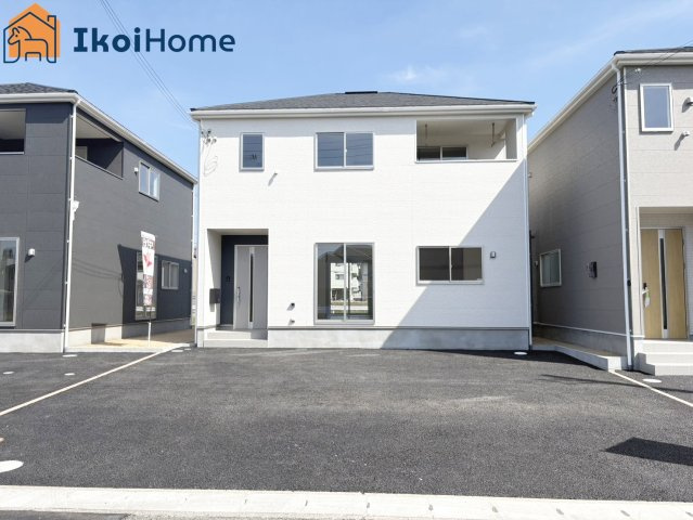 小野市神明町　第10　全3棟2号棟　新築戸建の外観|【ホームページに現地動画掲載中】●年中無休：当日予約可●小野駅8分！並列3台駐車！テレワークルーム有