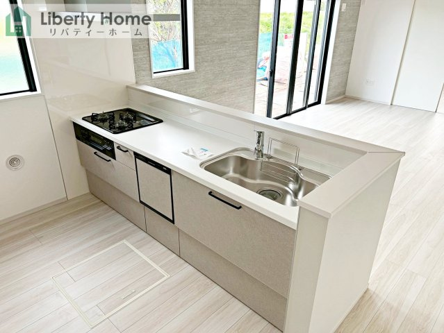 水戸市住吉町5期　新築戸建のエントランス